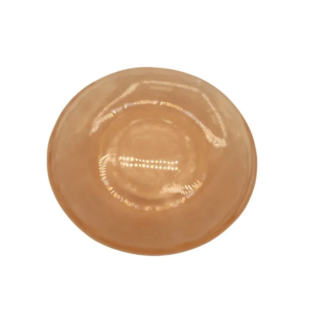 Set of 3 Vintage Macbeth Evans Dogwood Pink Depression Glass‎ Saucers 6